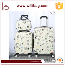 24 Inch Hard Shell ABS PC Travel Suitcases Luggage